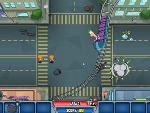 飞哥与小佛大战机器人