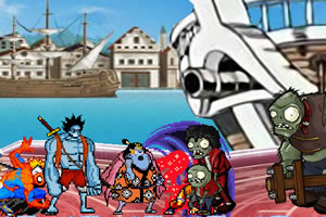 新动漫明星大战僵尸选关版