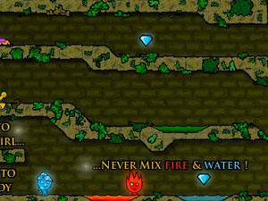 森林冰火人1无敌版