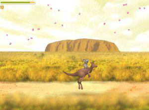 袋鼠考拉与花瓣