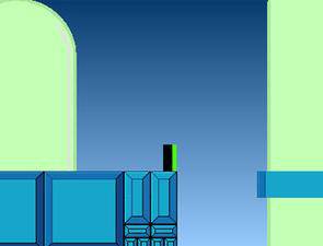 背驰的渐变方块