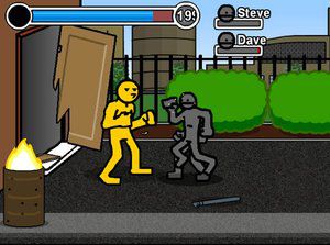 小白人打手变态版