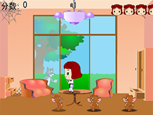 大头妹大战猫和老鼠