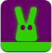 一只小绿兔子