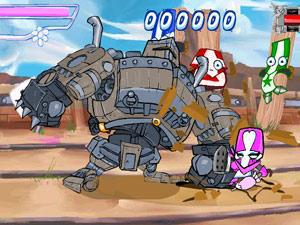 粉红色超级战士