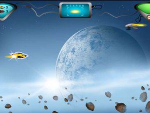太空陨石战机