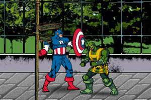 美国队长大战红骷髅帮