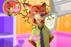 凌乱的狐狸尼克