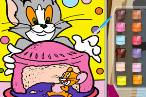 猫和老鼠来画画