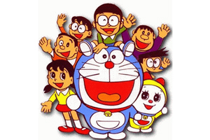 哆啦A梦厨师画