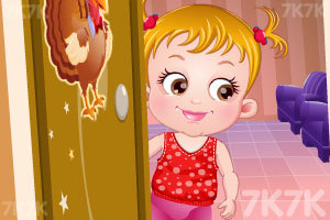 可爱宝贝感恩节化妆