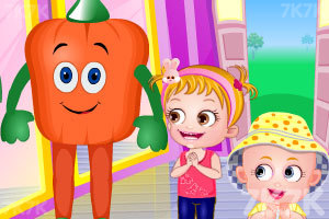 可爱宝贝的家庭野餐