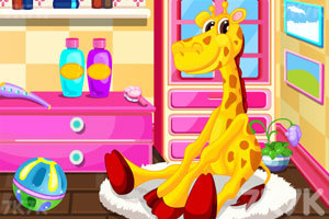 照顾可爱的小鹿