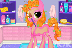 彩虹小马爱洗澡