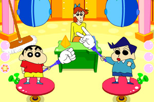 蜡笔小新玩猜拳