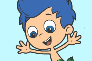 泡泡孔雀鱼上色