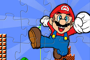 超级玛丽益智拼图