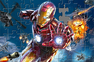 钢铁侠趣味拼图