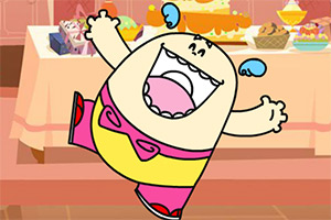 生日梦精灵涂色