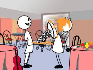 火柴人餐厅大整蛊