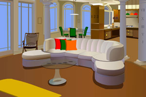 逃出森林酒店房间