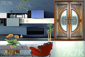 逃出漂亮蓝色房间