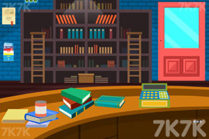 小型图书馆逃脱