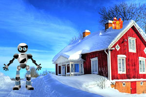 圣诞老人大雪逃生