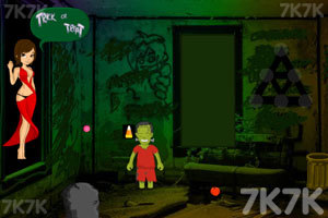 性感女郎逃离镜子