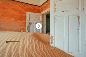 逃离纳米布沙漠废墟