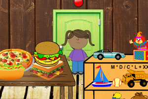 愤怒的女孩逃脱