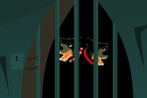 双头地狱犬逃脱