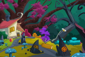 逃离奇异的森林