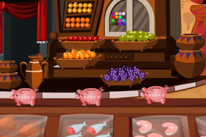 逃离无人的集市