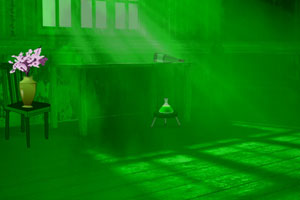 逃离毒气弥漫房间