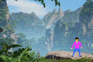 逃离茂密大森林