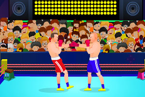 逃离拳击赛场
