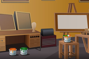 逃出家去美术比赛