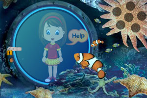 救出水下的女孩