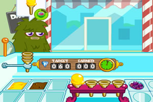 老爹经营冰淇淋店