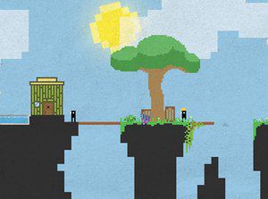 像素小人救父亲