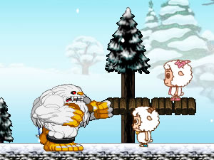 喜羊羊兄妹雪球大战无敌版