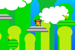 小黄怪空中历险