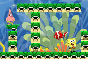 海绵宝宝爱捕鱼