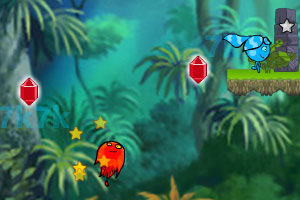 冰娃火娃森林能量