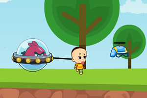 大头送小鸟回家