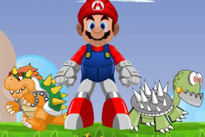 马里奥机器人无敌版