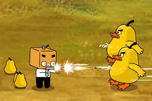 张小盒大战鸭梨兽无敌版