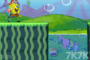 海绵宝宝三人游