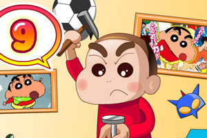 蜡笔小新砸钉子